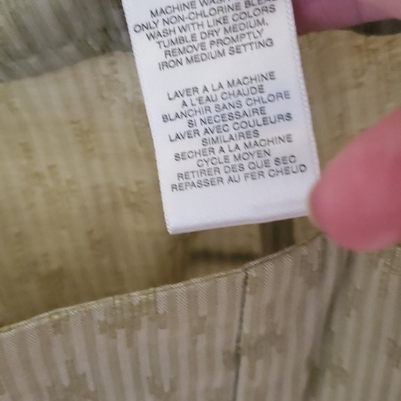 Exofficio 100% Cotton Sage Desinged Ankle Buttoned Sz. 12 Pants - Picture 6 of 15